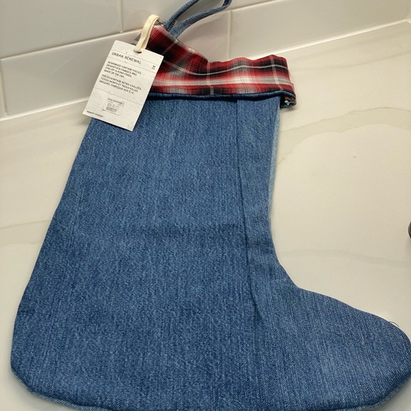 URBAN OUTFITTERS DENIM STOCKING RECLAIMED VINTAGE PIECES NEW - Picture 9 of 10